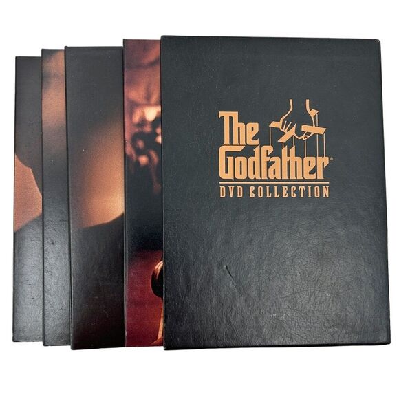 The Godfather 5-Disc DVD Collection 2001 Collectors Edition with Bonus Material - Picture 1 of 8